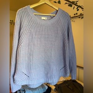 Dual Tone Pink Knit Sweater